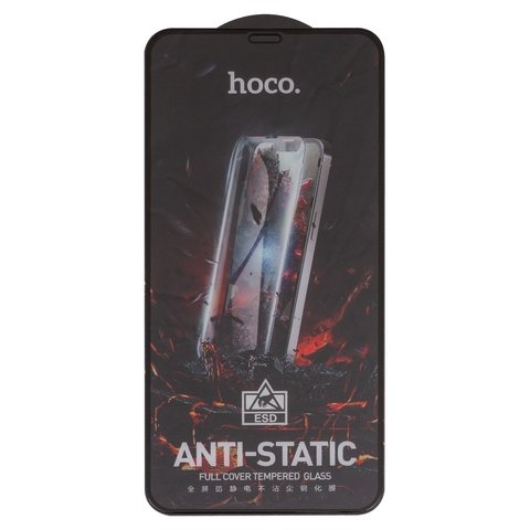    Hoco G10  Apple iPhone 11 Pro Max, iPhone XS Max, Full Glue, Anti-Static, ( ), , c     