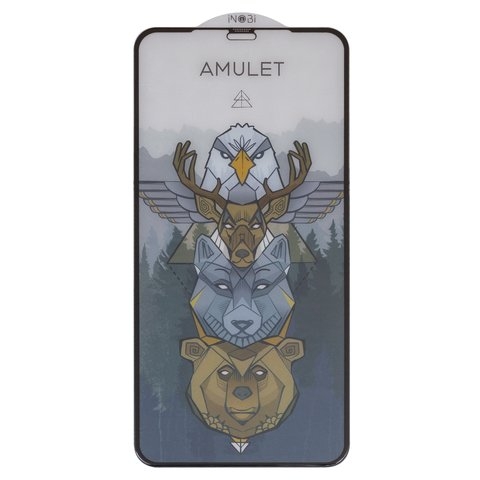   iNobi Amulet  Apple iPhone 11 Pro Max, iPhone XS Max, Full Glue, Anti-Static, ( ), , c     