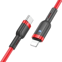 USB- Hoco U117, Type-C  Lightning, 120 , 