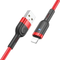 USB- Hoco U117, USB  Lightning, 120 , 