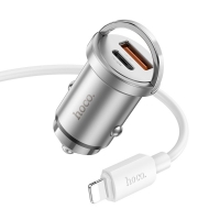    Hoco NZ10, USB, Type-C, Power Delivery (45 ),  + , Type-C  Lightning