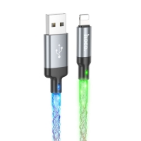 USB-, USB  Lightning Hoco U112 2.4A, 100 , 