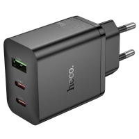    Hoco N50 USB/ 2 Type-C PD 45W black