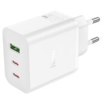    Hoco N51 USB/ 2 Type-C PD 65W white