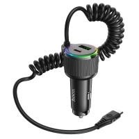    Hoco NZ17A USB/ 2 Type-C PD 50W   Type-C black