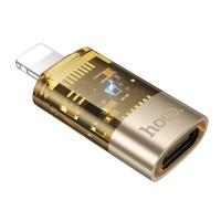  LED Hoco UA38A Type-C to LED gold
