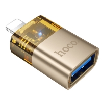   Hoco UA36 Lightning to USB gold