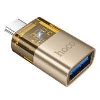   Hoco UA36B Type-C to USB gold