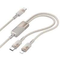  Hoco U139 21 Type-C to Type-C/ Lightning 100W 1.2m gold