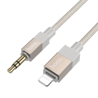  Hoco UPA32A Lightning to Jack 3.5 1m gold