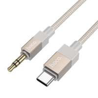  Hoco UPA32B Type-C to Jack 3.5 1m gold