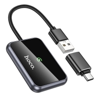    Hoco HU1 USB/ Type-C metal grey