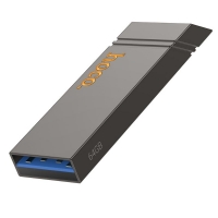 USB  Hoco UD13 64GB Wise Type-C/ USB3.2 metal gray