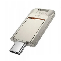 USB  Hoco UD17 16GB Type-C metal gray