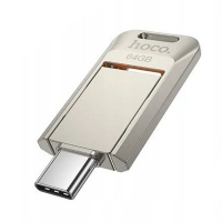 USB  Hoco UD17 64GB Type-C metal gray