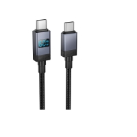 Hoco X118 Type-C to Type-C PD 60W   black