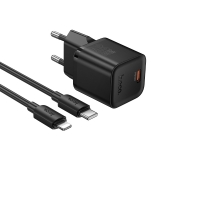    Hoco N64 Type-C PD black +  Type-C to Lightning