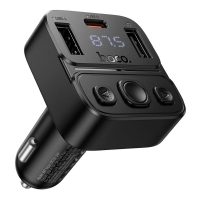    Hoco E87 USB/ Type-C 35W c   FM- black