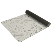 Игровая поверхность 900*400*2 mm, резиновое основание, white topografic