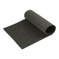 Коврик для стола 600*300*4 mm войлочный с антискользящей основой grey