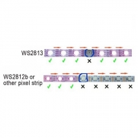   RGB SMD5050, WS2813 (, ,  , IP65, 5 , 60 /, 1 )